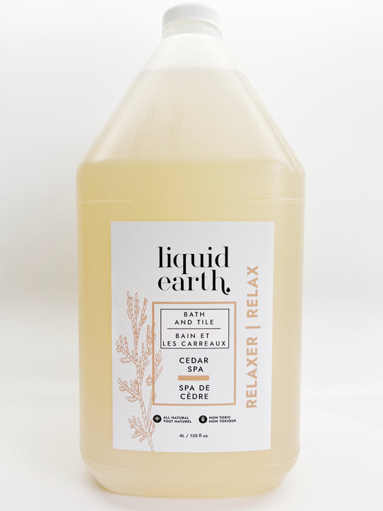 Cedar Spa - Relaxing Natural Bath and Tile Cleaner