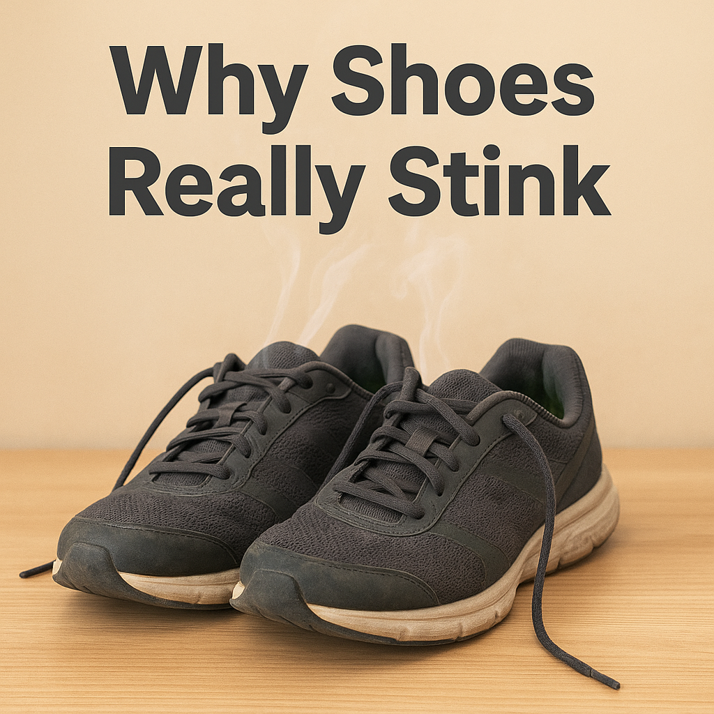 Why Your Shoes Smell and How to Naturally Keep Them Fresh