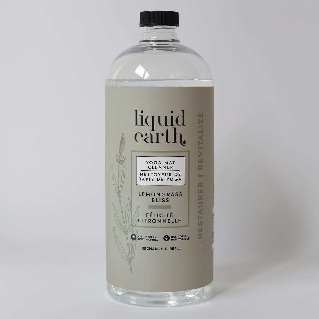 Lemongrass Bliss - Revitalizing Natural Yoga Mat Cleaner