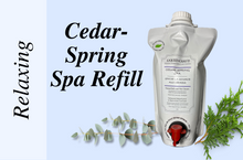 Load image into Gallery viewer, Refill 1.5L - Cedar Spring Spa - Relaxing Natural Bath and Tile Cleaner
